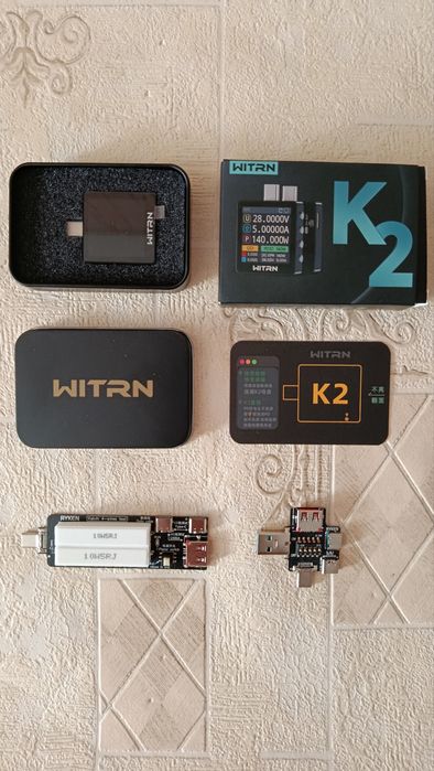 Лучшие USB-тестеры - WITRN K2/СС1; Ryken-X3; Atorch; Keweisi; Комплект для измерения сопр-я кабелей