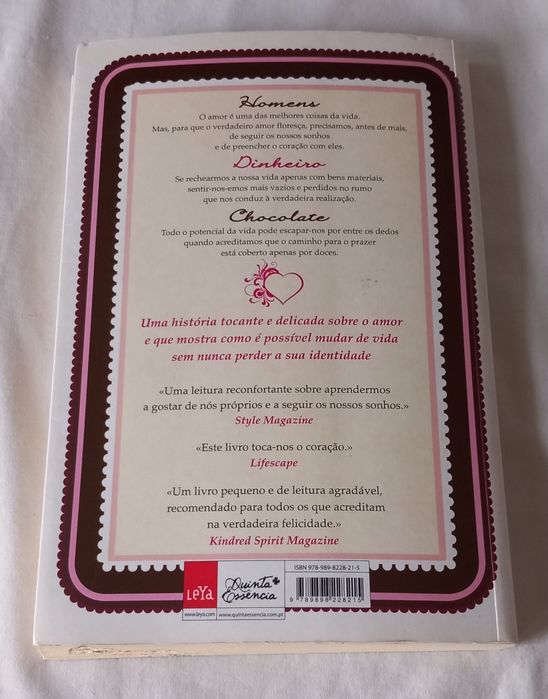 Livro Homens, Dinheiro e Chocolate 5€