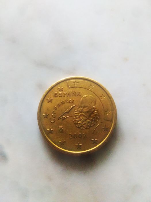 Продам 50 Евро цент редькая монета