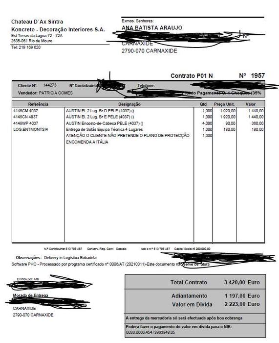 Preço Final - Incrível Sofá customizado Chateaux d'Ax