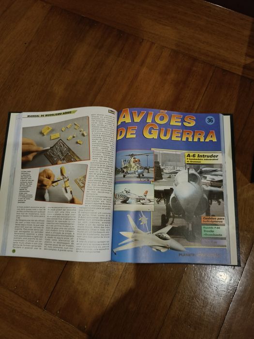 Livros de Aviões de Guerra mais um livro de Manual de Modelismo Aéreo