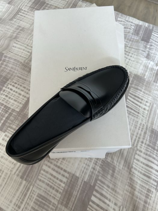 Ysl оригінал чорні лофери, 41