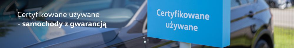 Certyfikowane samochody używane VW, SEAT, CUPRA, SKODA - G&G Auto Rzeszów top banner