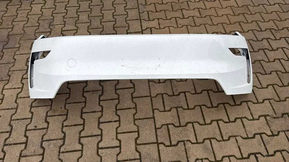 Бампер Tesla Model Juniper 2147315-PD-A, білий, оригінал, б/у