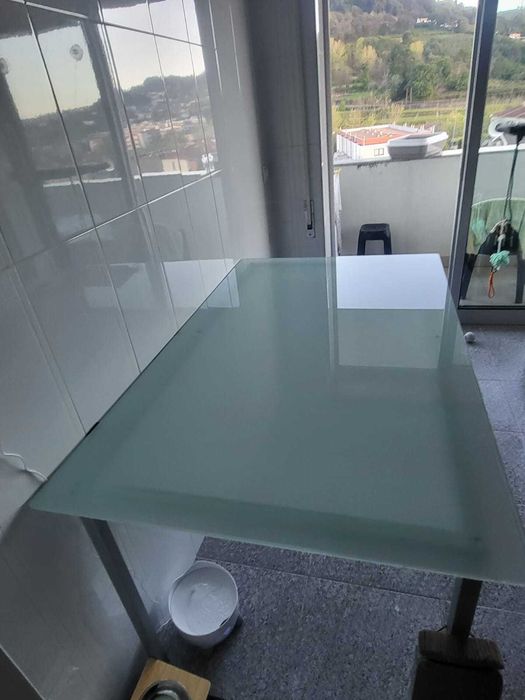 Mesa de Cozinha Vidro - ENTREGA EM BRAGA - SALDOS!!!