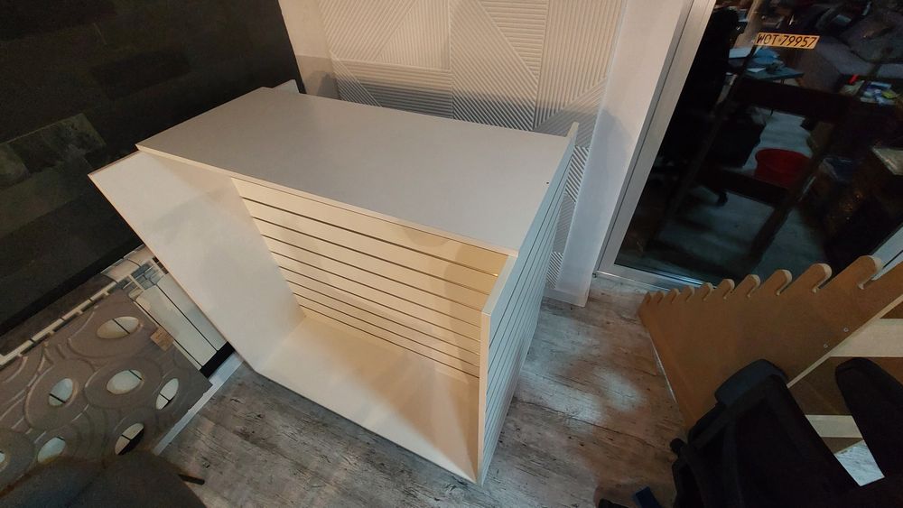 Gondola wyspa sklepowa mobilna Space Wall 80x120 cm stan b.db. Okazja