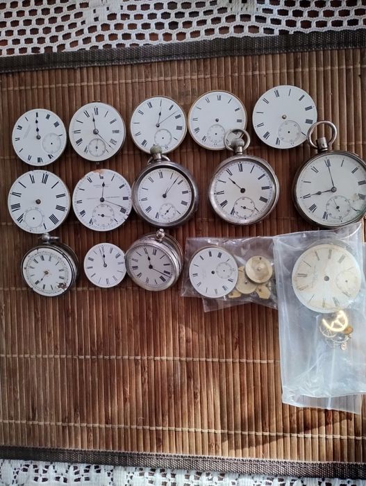 Mechanizmy zegarków kieszonkowych