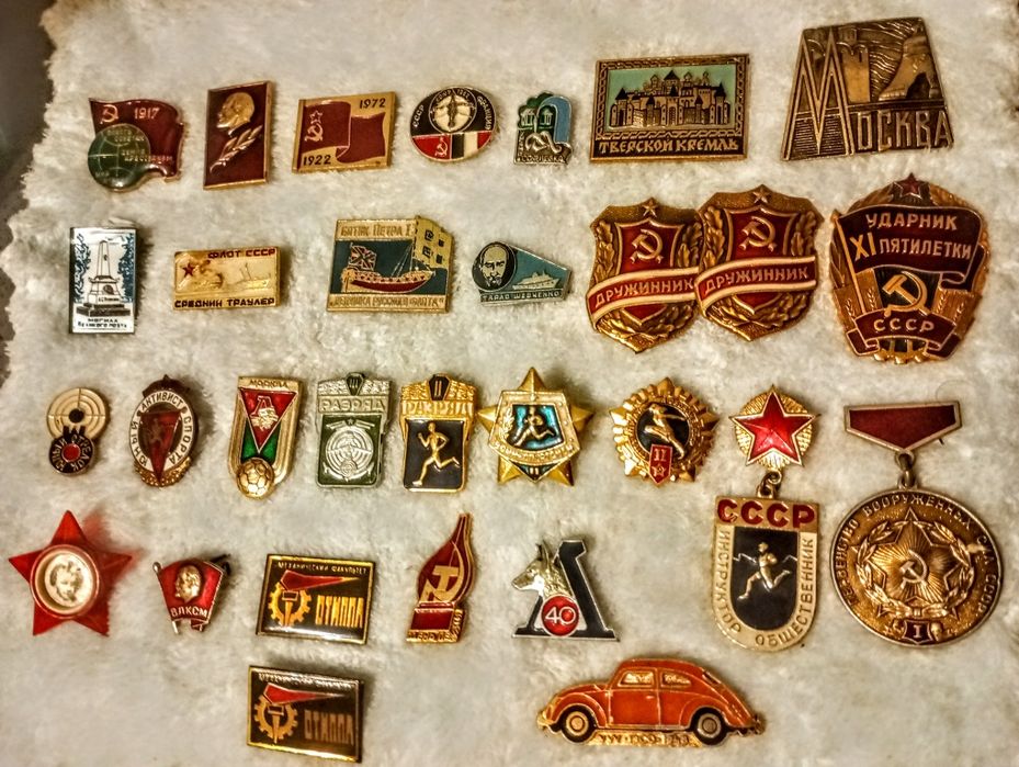 Коллекция значков