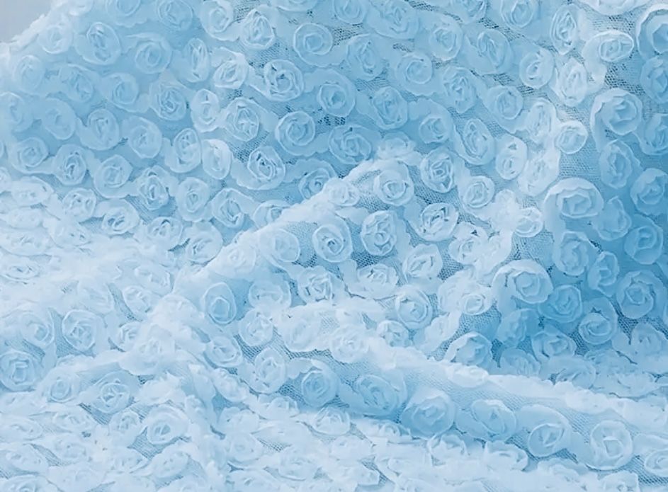 Firanka firana róże 3D krotka cudo biala przelotki