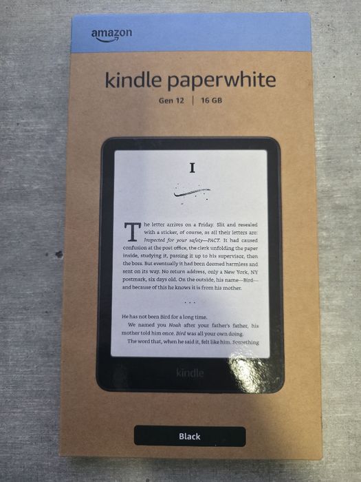 Kindle Paperwhite 2025. 12 покоління. Чорний. Новий. Гарантія