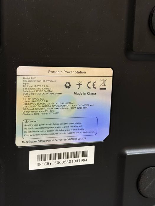 Зарядна Станція TIG FOX T500 540/850