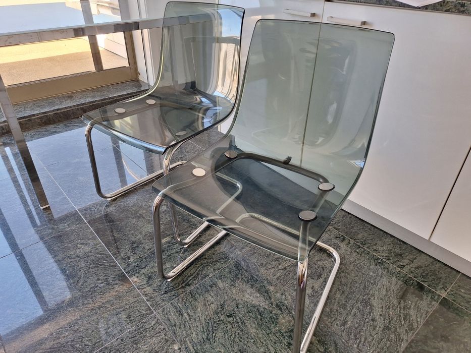 Cadeiras Transparentes Para Cozinha ou Sala