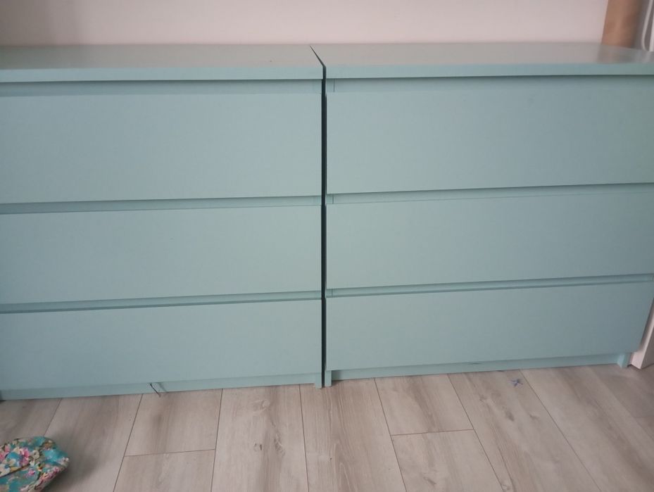 3 komody malm Ikea osobne