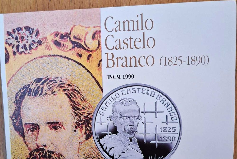 Moeda BNC de Camilo Castelo Branco - 1990