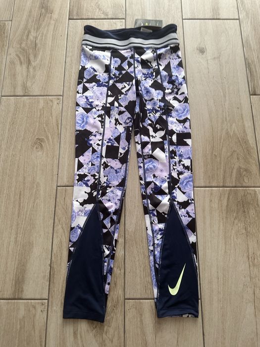 Nike legginsy nowe z metką nietypowy kolor