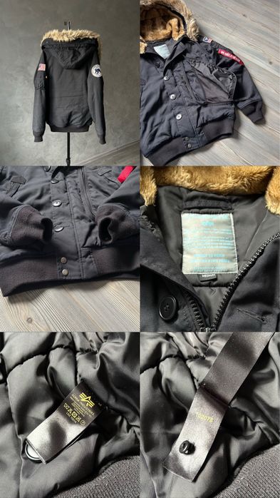 Бомбер Аляска Alpha Industries N2B Fur Hood