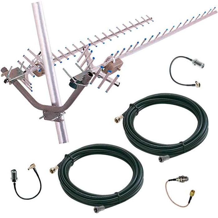 4G Интернет для полевых условий (Роутер HiLink D311 + Антенна 32 дБ)