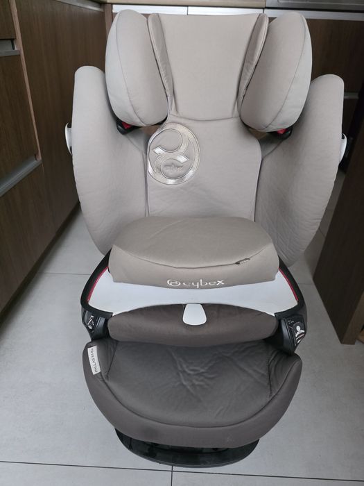 Fotelik samochodowy 6-36kg Cybex Pallas M-Fix Gold Line w kolorze Oliv