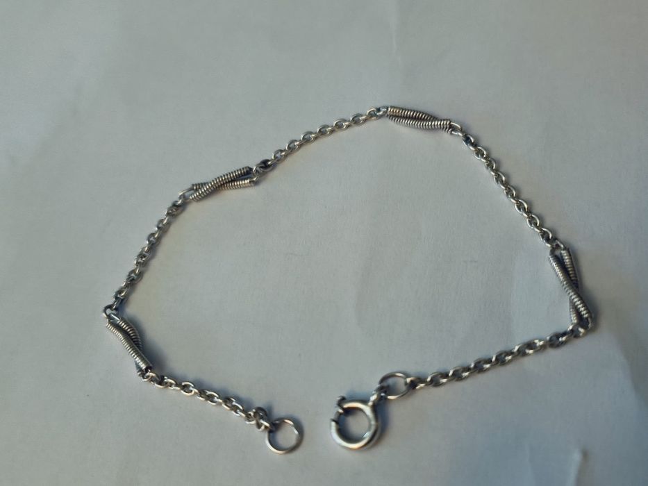 Pulseira prata antiga