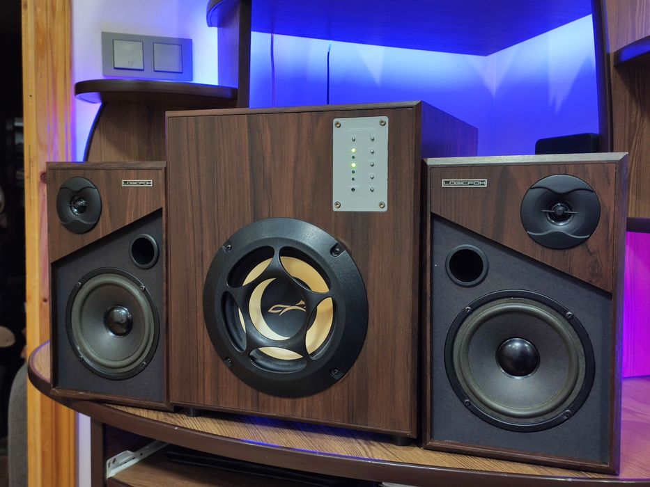 Акустична система 2.1 LogicFoX колонки сабуфер аудіо 
В хорошому стані