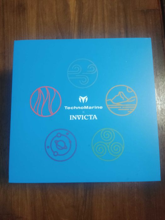 Relógio Colab Invicta + TechnoMarine