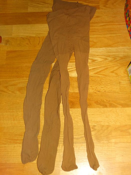 Jedwabiste rajstopy kolor beż rozmiar XL (wzrost 160-200) Nowe 2 pary