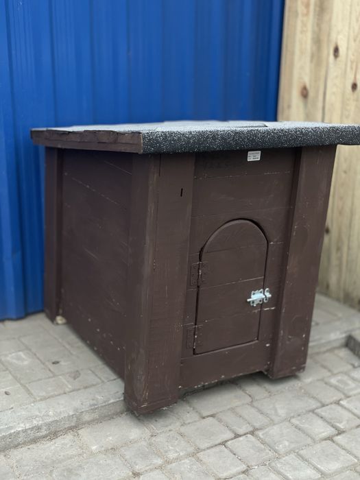 Будка для вашого улюбленця (середня) з утепленням підлоги