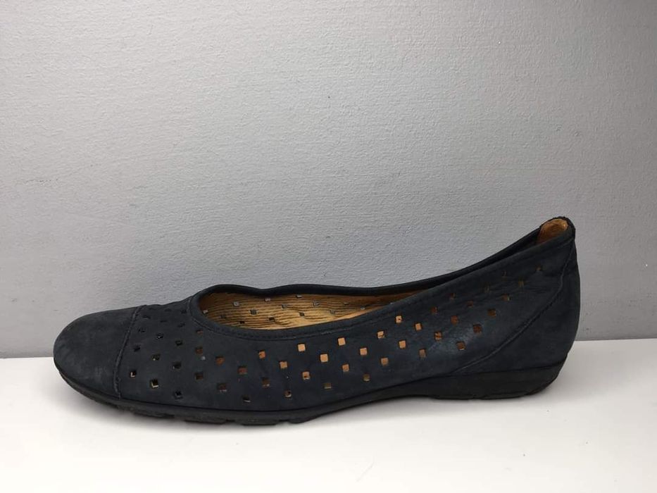 Baleriny skorzane przewiewne Rozmiar 37