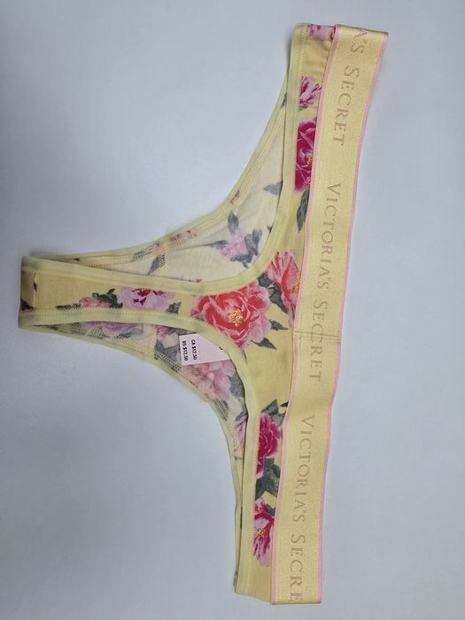 Stringi zolte Victoria's Secret S nowe