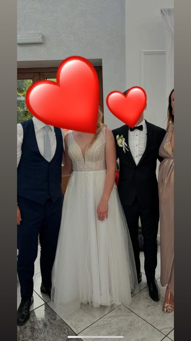 Piękna suknia ślubna