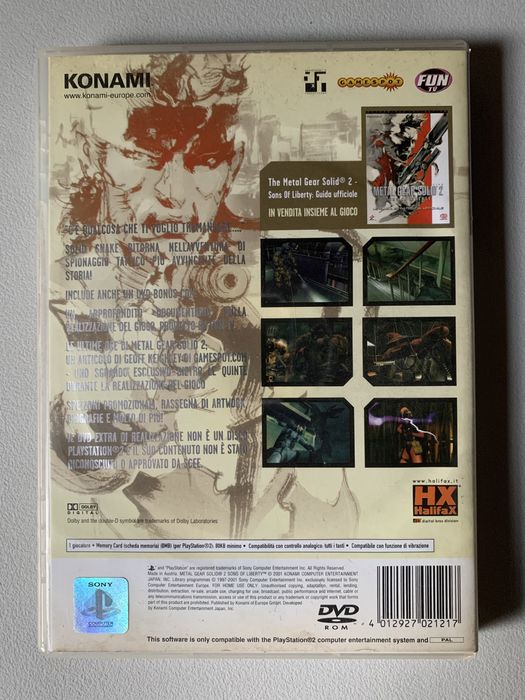 [Playstation2] Metal Gear Solid 2: Sons Of Liberty