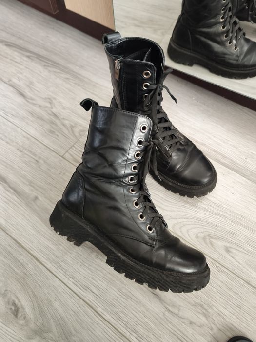 Ботінки зима нат шкіра 38-24,5 см