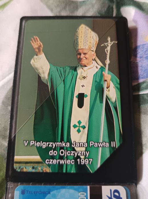 Karty Telefoniczne Papież
