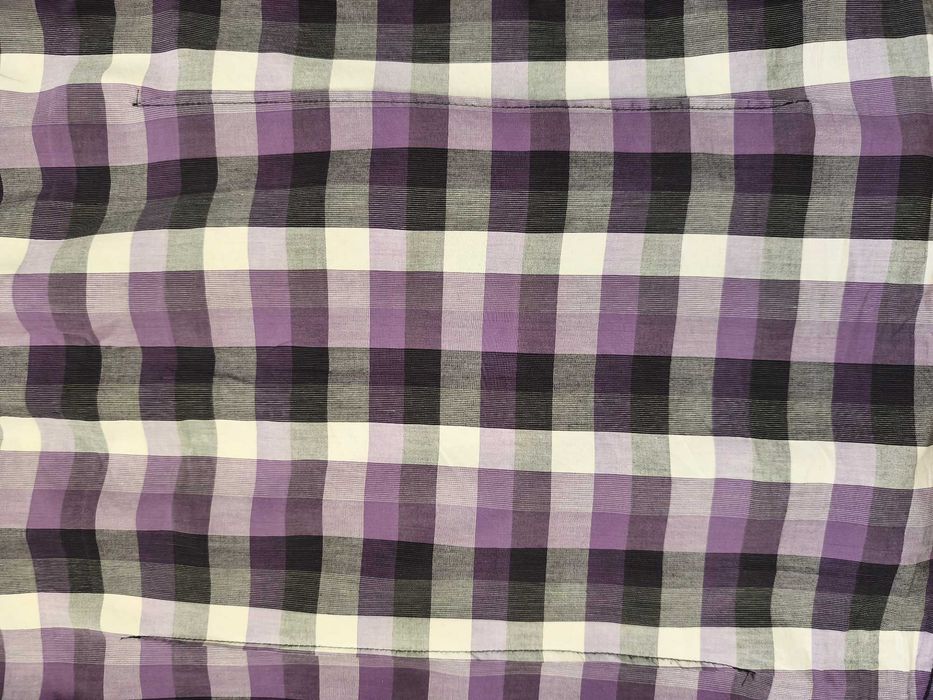 Koszula męska house krata odcienie fioletu - L