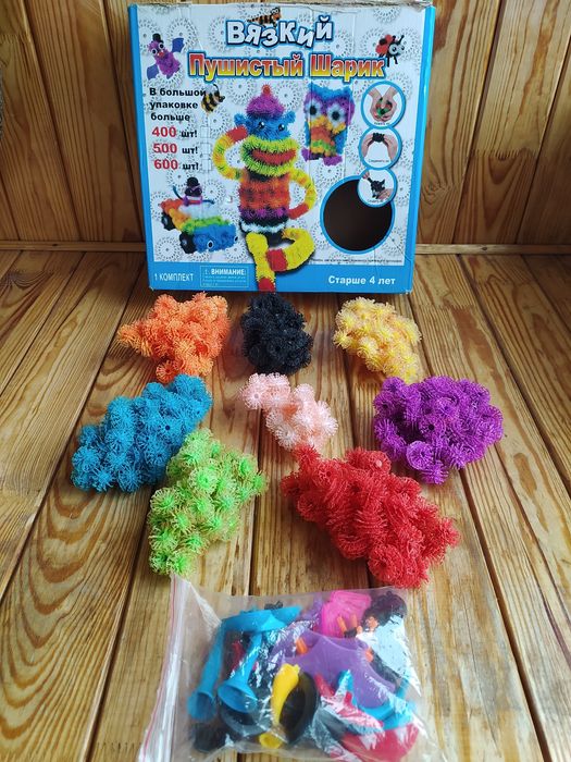 Конструктор в'язкий, липучка Bunchems