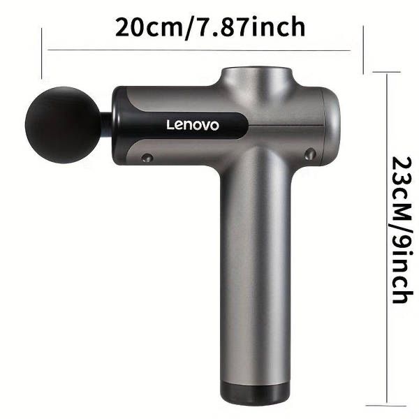 Масажний пістолет Lenovo | 8 насадок | 99 режимів | Новий: 899 грн