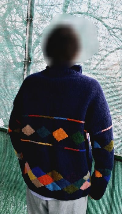 Свитр шерсть винтаж