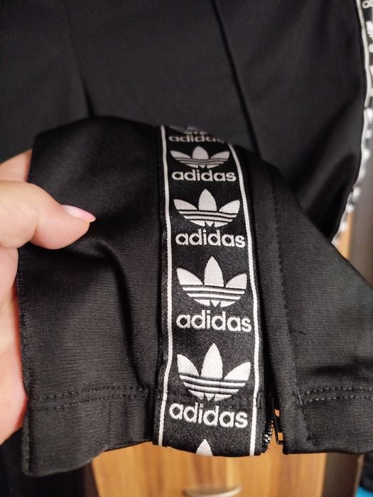 Spodnie dresowe damskie Adidas rozmiar S stan idealny