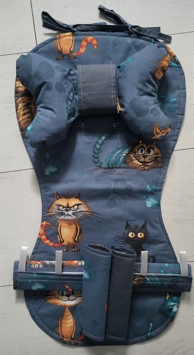 Wkładka do spacerówki. Komplet bawełniany.