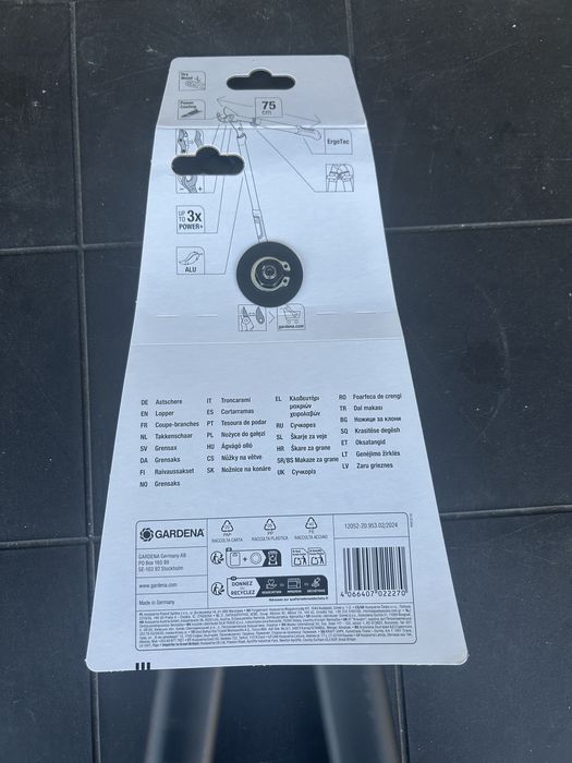 Гілкоріз Gardena EnergyCut Pro L (до 50 мм) – НОВІ – Made in Germany