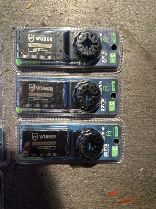 3x Brzeszczoty nożyki do multitool narzędzie wielofunkcyjne renowator NOWE!!