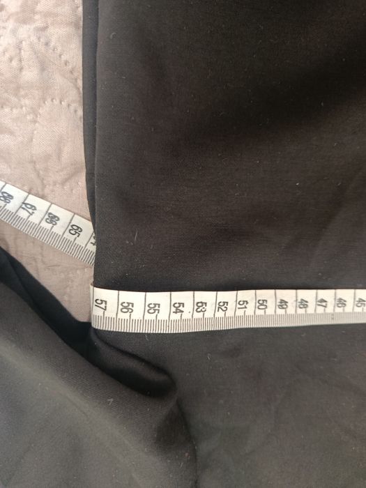 Czarny komplet damski dresowy bluza + spodnie L/XL