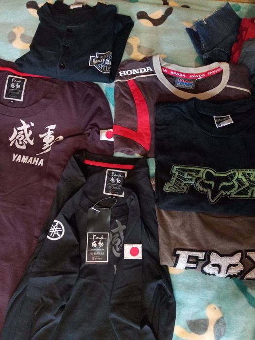 HONDA мотоекіп , Yamaha, Fox футболка