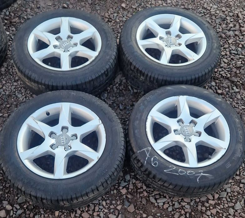 Felg aluminiowe Audi 5x112 7Jx16 ET35 4F0601.025CM Kpl.