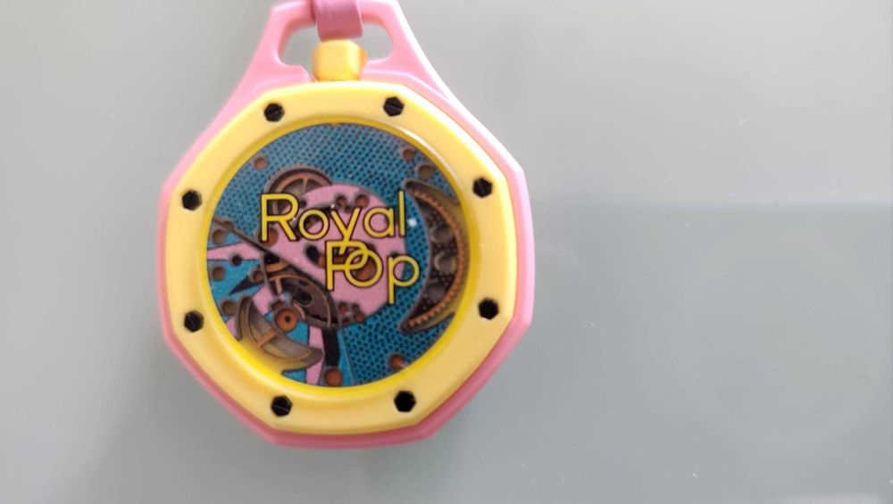 Relógio Audemars Piguet x Swatch Royal POP OTG Roza com pulseira