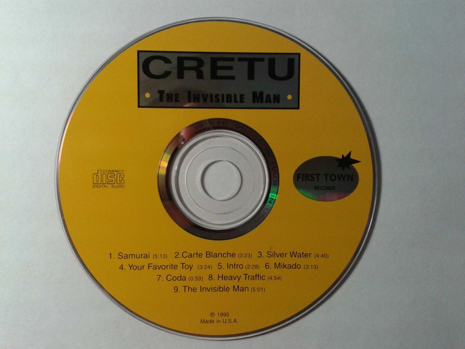 CD-R Michael Cretu ''The Invisible Man'' Album  1985