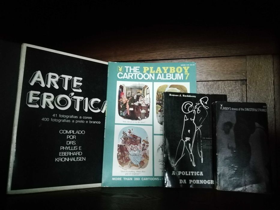 Livros playboy e Arte erotica