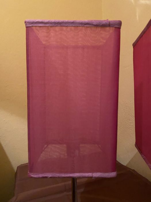 Candeeiros praticos rosa velho