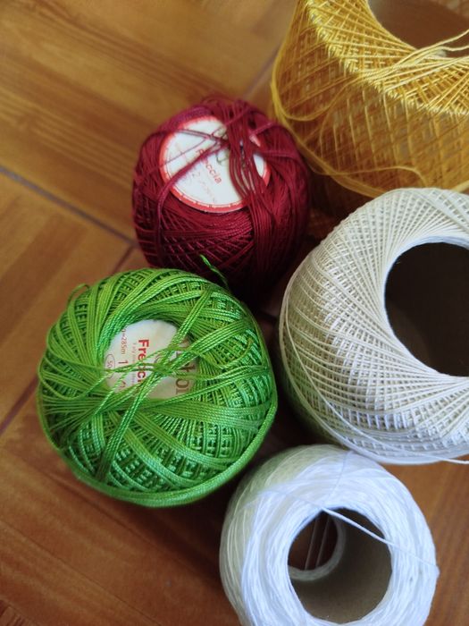 Várias linhas crochê