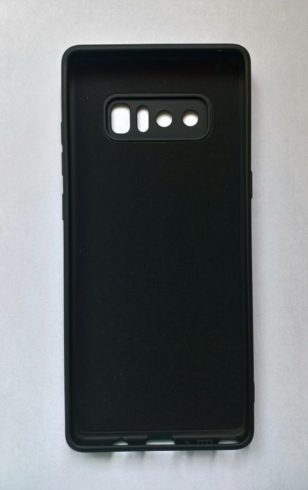 Силіконовий чохол силиконовый чехол для Samsung Galaxy Note 8 Чорний
